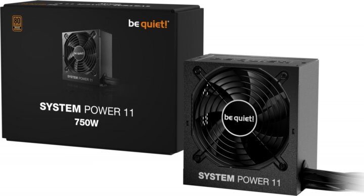 Be Quiet! 750W System Power 11 80+ Bronz Tápegység