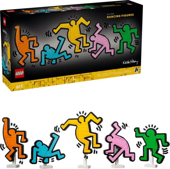 LEGO®Art: 31216 - Keith Haring - Táncoló figurák LEGO®Art: 31216 - Keith Haring - Táncoló figurák