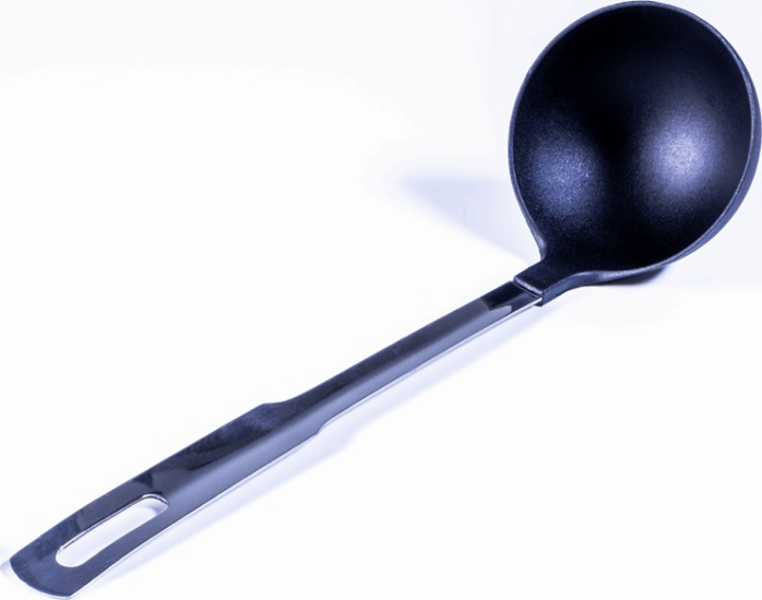 TOO KT-471 Konyhai Merőkanál 33 cm - Fekete