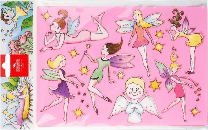 Koh-i-Noor Műanyag Magic II. Tündér mintás rajzolósablon