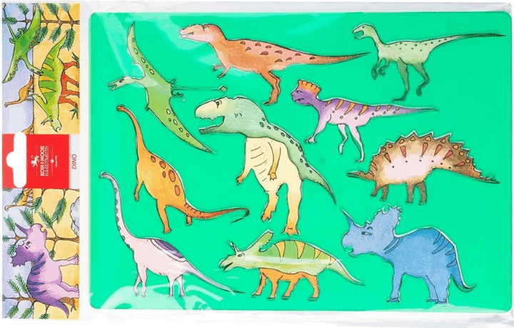 Koh-i-Noor Műanyag Dino mintás rajzolósablon