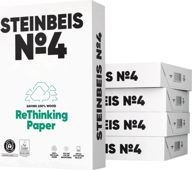 Steinbeis No. 4 ReThinking A4 Nyomtatópapír (5 x 500 db/csomag)