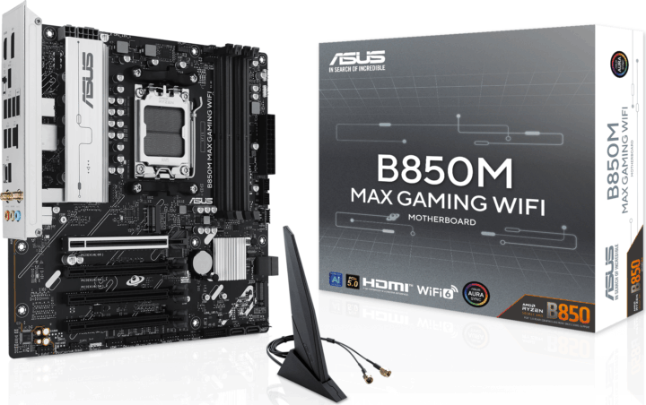 Asus B850M Gaming WiFi DDR5 AMD AM5 MicroATX Alaplap