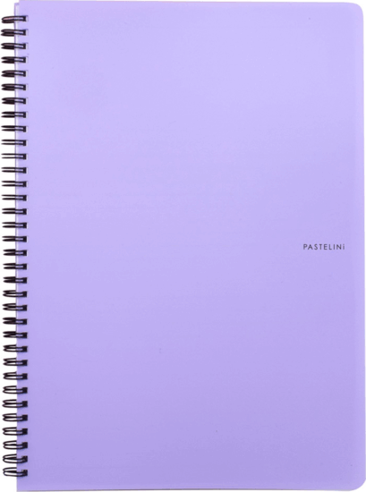 Oxybag Pastelini 60 lapos A5 vonalas spirálfüzet - Lila