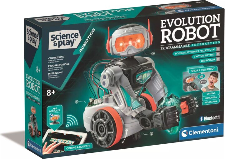 Clementoni Evolution Robot Programozható Robot figura