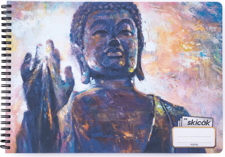 Oxybag Sketch Buddha 40 lapos A4 rajz- és vázlattömb