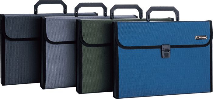 Deli New York EXTEND 13 rekeszes A4 irattáska - Vegyes színek