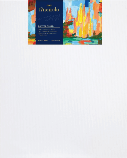 Deli Finenolo festővászon panel 40 x 50 cm - Fehér