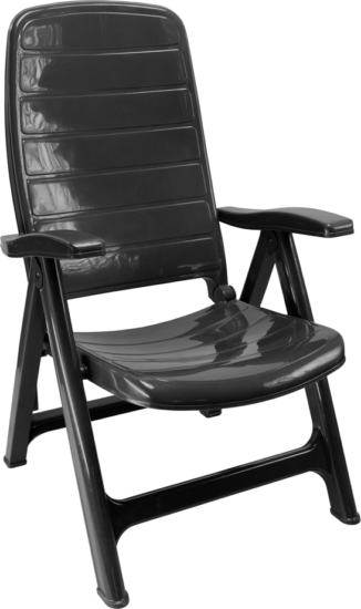 Flair Prelude Műanyag Kerti szék - Antracit