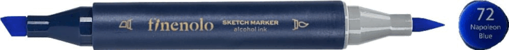 Deli Finenolo 72 1-7 mm kétvégű permanent ART marker - Napoleon kék