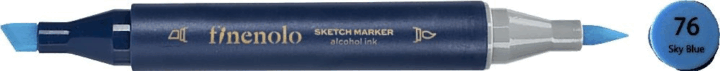 Deli Finenolo 76 1-7 mm kétvégű permanent ART marker - Égkék