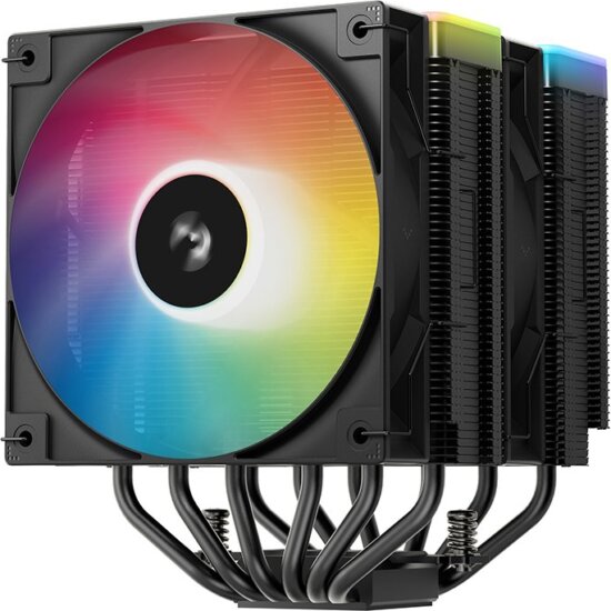 DeepCool AG620 PWM ARGB Univerzális CPU Hűtő - Fekete