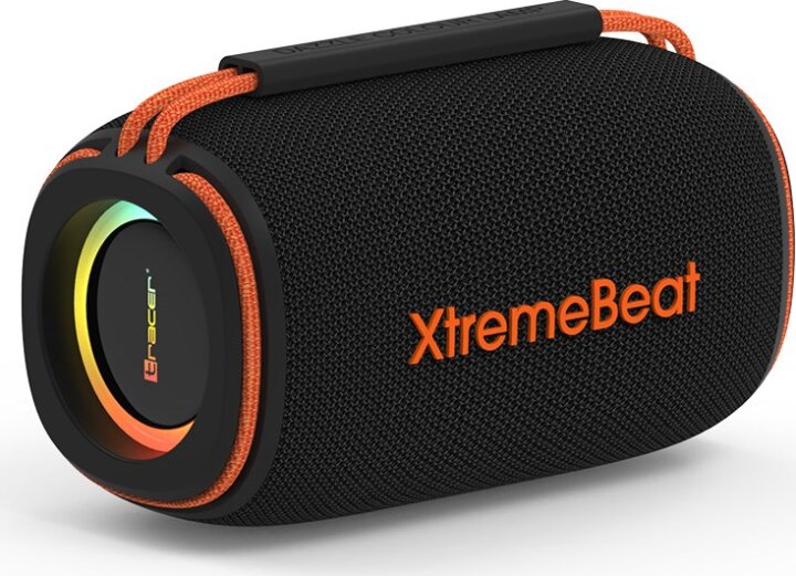 Tracer XtremeBeat TWS Hordozható Bluetooth hangszóró 15 Watt - Fekete