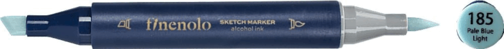 Deli Finenolo 185 1-7 mm kétvégű permanent ART marker - Pale Világoskék