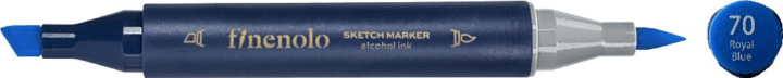 Deli Finenolo 70 1-7 mm kétvégű permanent ART marker - Királykék Deli Finenolo 70 1-7 mm kétvégű permanent ART marker - Királykék