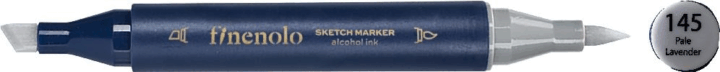 Deli Finenolo 145 1-7 mm kétvégű permanent ART marker - Pale Levendula