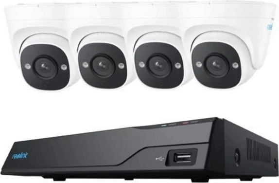 Reolink NVS8-5MD4 IP Kamera Rendszer (1x bázis / 4x turret kamera)