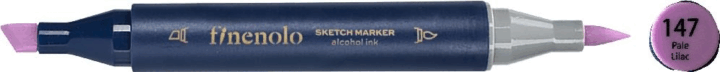 Deli Finenolo 147 1-7 mm kétvégű permanent ART marker - Pale lila