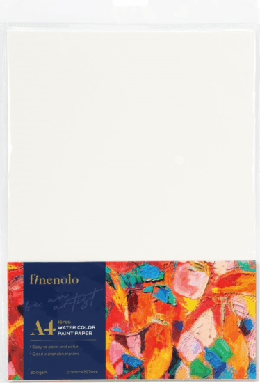 Deli Finenolo A4 akvarell-papírcsomag (16 ív / csomag)