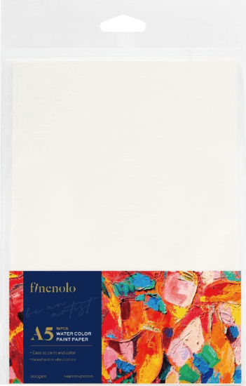 Deli Finenolo A5 akvarell-papírcsomag (16ív / csomag) Deli Finenolo A5 akvarell-papírcsomag (16ív / csomag)