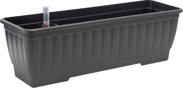 Flair 61497 hidrokultúrás 60 cm balkonláda - Antracit