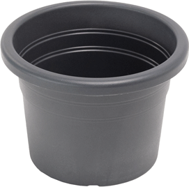 Flair Cilindro 61125 50 cm virágcserép - antracit