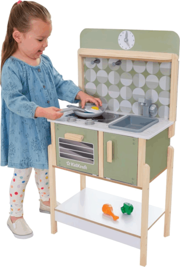 KidKraft Time to Cook játékkonyha készlet - Zöld