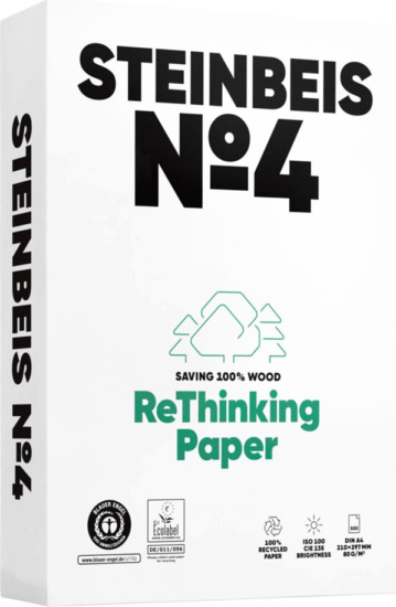 Steinbeis No. 4 ReThinking A4 Nyomtatópapír (500 db/csomag)