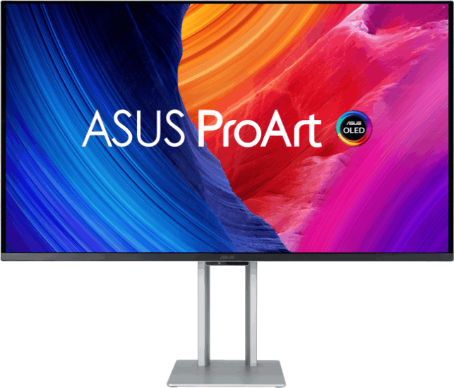 Asus 32" PA32UCDM 16:9 3840x2160 QD-OLED ProArt Monitor - Fekete