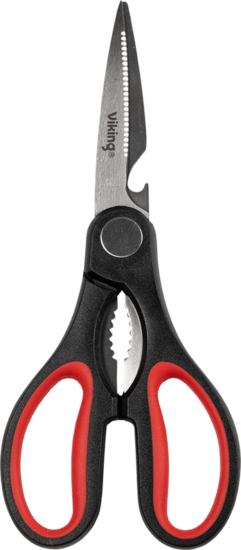 Office Depot Soft Grip Irodai olló 21 cm - Piros/Fekete