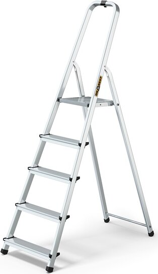 Iris Tools HL-500-5S 5 4+1 lépcsős alumínium állólétra