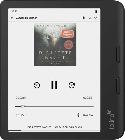 Tolino Vision Color (2024) 7" 1GB E-book olvasó - Fekete