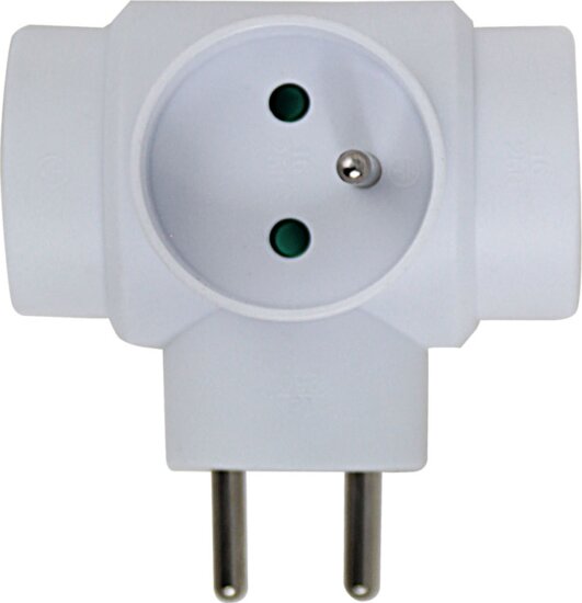 Esperanza ELK302W Hálózati elosztó 3 aljzatos - Fehér