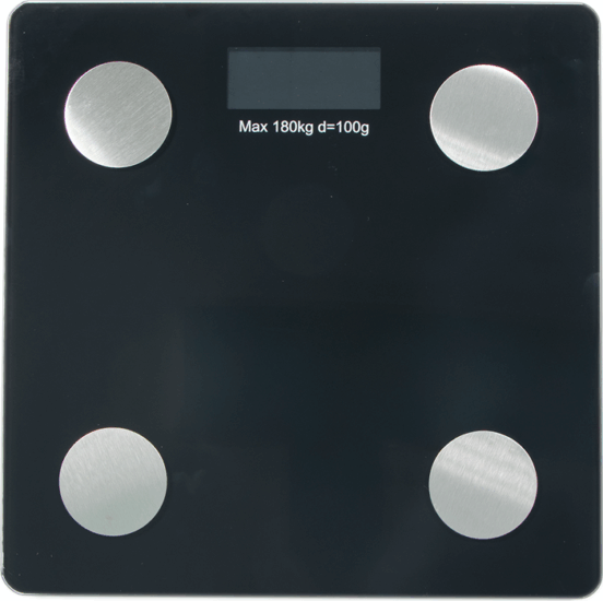 TOO BSC-400 Testösszetétel-elemző Okos személymérleg Max 180kg - Fekete