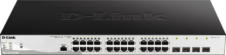 D-link DGS-1210-28P/ME/E Fémházas Managed 24+4-port Gigabit Rack PoE Switch D-link DGS-1210-28P/ME/E Fémházas Managed 24+4-port Gigabit Rack PoE Switch