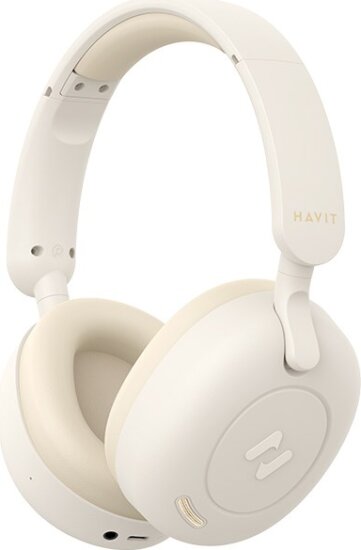 Havit H655BT Bluetooth Fejhallgató Headset - Bézs