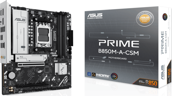 Asus B850M-A-CSM Prime DDR5 AMD AM5 MicroATX Alaplap