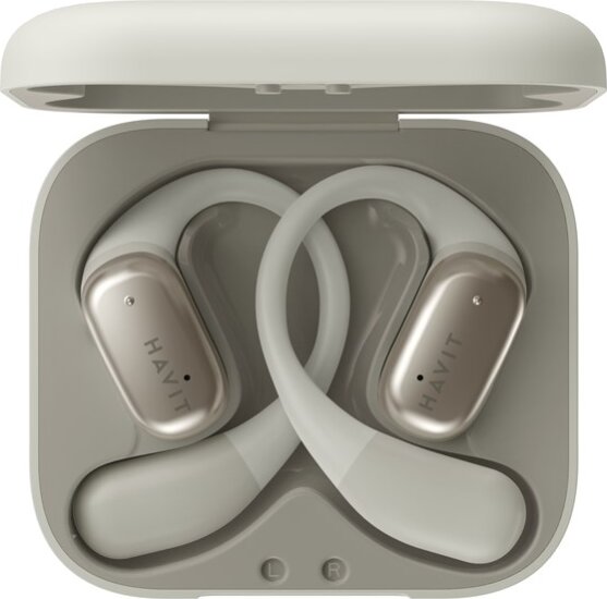 Havit OWS902 - TWS Bluetooth Fülhallgató Headset Töltőtokban - Szürke