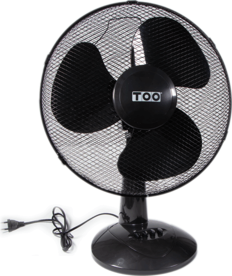TOO FAND-40-201-B Asztali ventilátor 40cm - Fekete