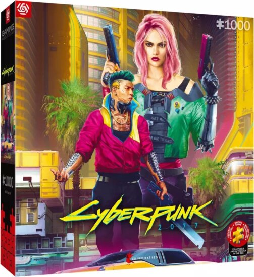 Good Loot Cyberpunk 2077 Kitsch Style 1000 darabos puzzle