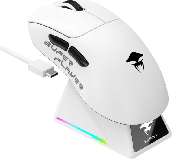 Havit StarBlaze-1 Wireless Gaming Egér - Fekete / Fehér