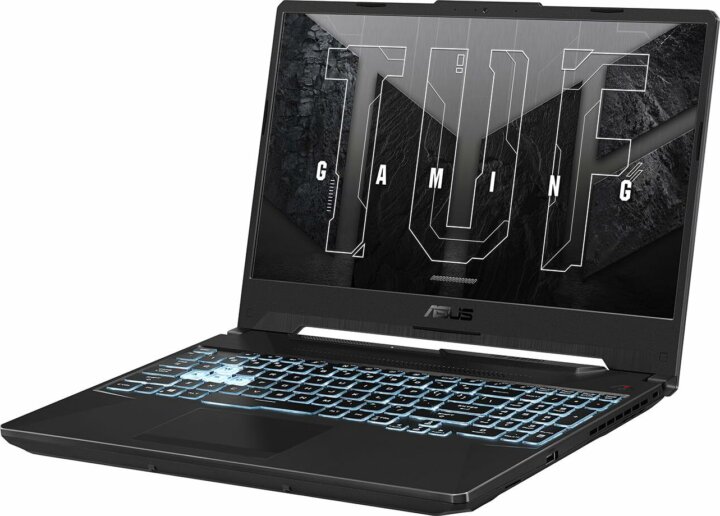 Asus TUF Gaming A15 Laptop Fekete (15.6" / AMD Ryzen 5-7535HS / 8GB / 512GB M.2 SSD / Nvidia GeForce RTX 3050 / Win 11 Home)