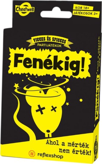 Fenékig! ivós kártyajáték felnőtteknek 56db kártyával