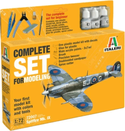 Italeri Spitfire Mk IX Műanyag repülőgép makett 1:72