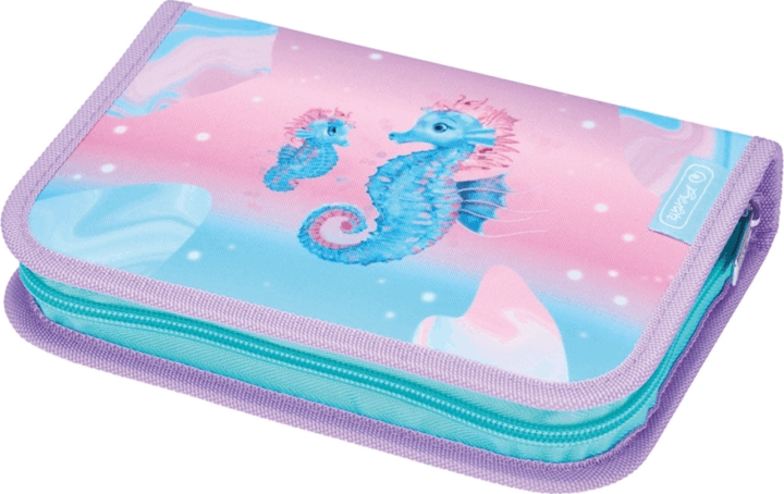 Herlitz Ocean Lights Töltött Két klapnis tolltartó lányoknak - Mintás