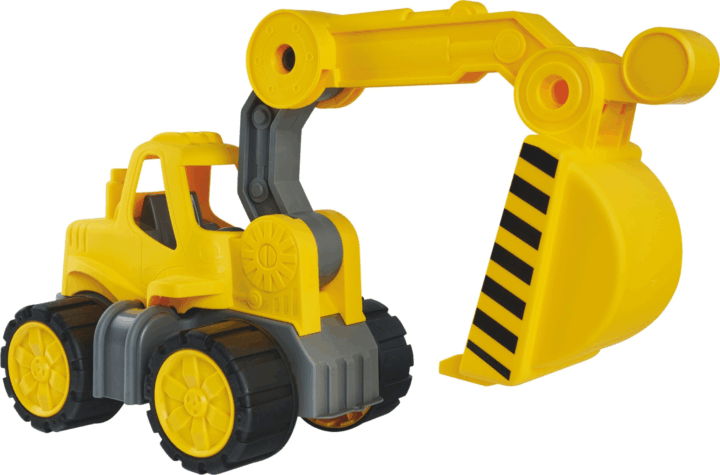 BIG Power Worker Klasszikus Kotrógép - Sárga