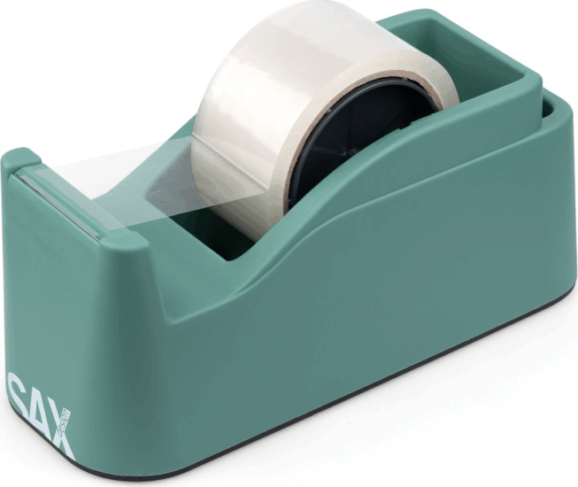 Sax 729 Tape-it-Easy asztali ragasztószalag-adagoló - Zöld