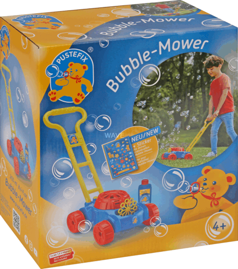 Pustefix Bubble-Mower Buborékfújó járék fűnyíró 250ml - Kék