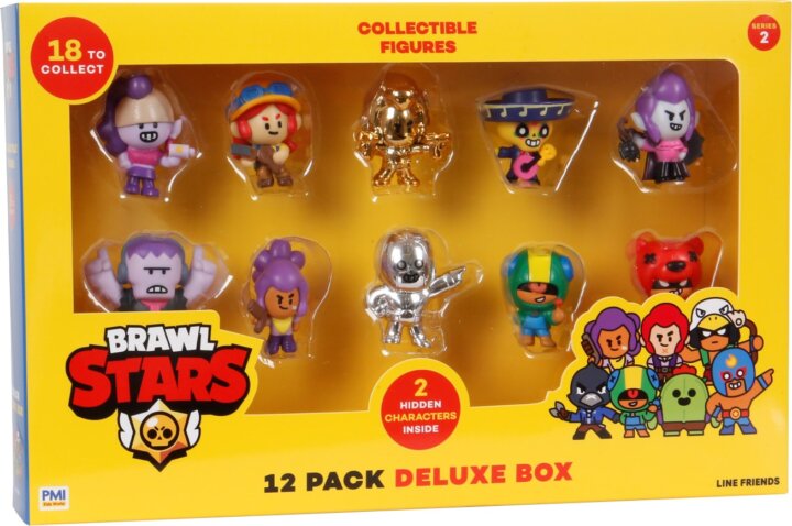 P.M.I. S2 Brawl Stars 12 darabos meglepetés figura csomag P.M.I. S2 Brawl Stars 12 darabos meglepetés figura csomag