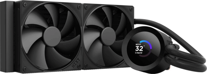 NZXT Kraken Plus 240mm All In One Univerzális CPU Vízhűtés - Fekete